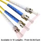 ST to ST Fibre Patch Cables OS2 Singlemode Yellow