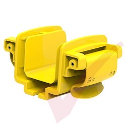 HellermannTyton GigaDuct 50mm Toolless Coupler