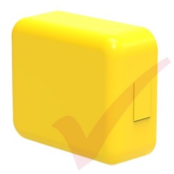 HellermannTyton GigaDuct 50mm End Cap