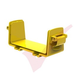 HellermannTyton GigaDuct 200mm Toolless Coupler