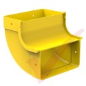 HellermannTyton GigaDuct 200mm 90° Vertical Up Inside Elbow With Cove