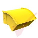 HellermannTyton GigaDuct 200mm 45° Vertical Up Outside Elbow With Cover
