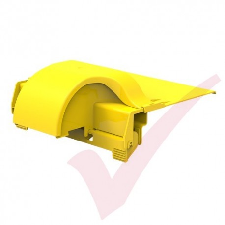 HellermannTyton GigaDuct 200mm x 200mm Horizontal T-Junction With Cover