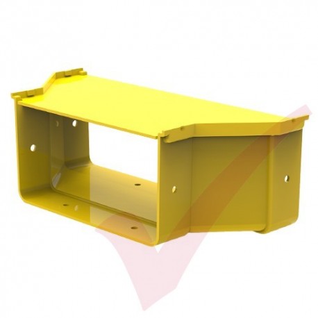 HellermannTyton GigaDuct 300mm x 200mm Reducer With Cover