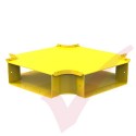 HellermannTyton GigaDuct 300mm Intersection With Cover