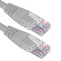 Cat5e Patch Cables RJ45 UTP High Grade PVC Flush Booted Grey