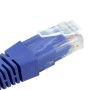 Short Blue 15cm Cat5e LSZH Patch Cables for 1U Patching 24Pk