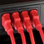 C14 to C15 HOT Condition Power Extension Cables Red