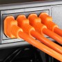 C14 to C15 HOT Condition Power Extension Cables Orange