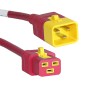 C19 to C20 'V-Lock' Power Cable Red