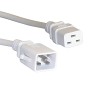 C19 to C20 'P-Lock' Power Cable White