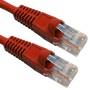 Cat5e Patch Cables Premium RJ45 UTP LSZH Bubble Booted Red