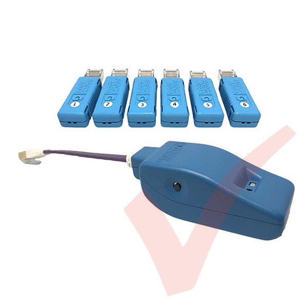 Patch App & Go Network Tester & Tracer with 6 Smart Remote Plugs