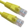 Cat5e Patch Cables Premium RJ45 UTP LSZH Bubble Booted Yellow
