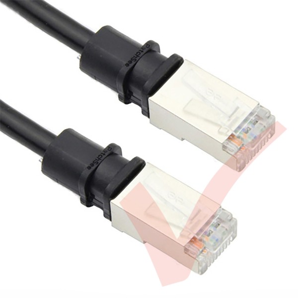 Patchsee Cat5e Patch Cables RJ45 FTP LSZH Black