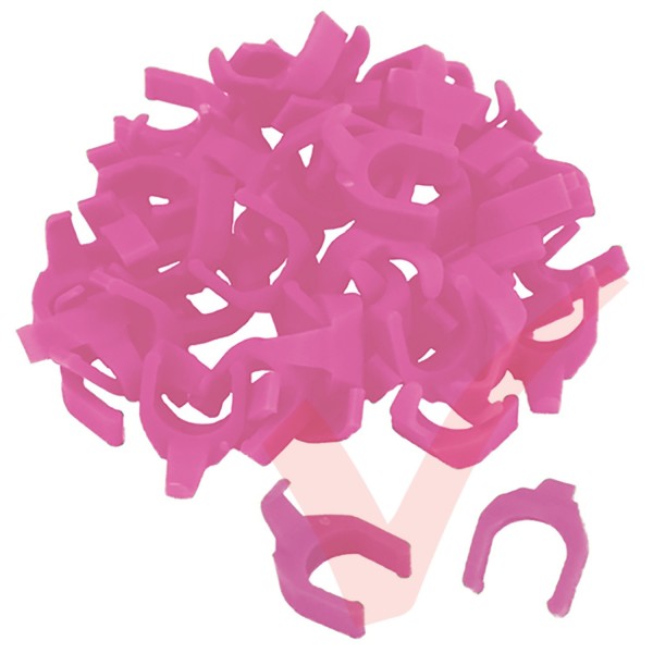 Patchsee Fluo Pink RF/PC Removable PatchClip 50x Pack