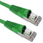 Cat5e Patch Cables Enhanced RJ45 F/UTP PVC Bubble Booted Green