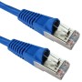 Cat5e Patch Cables Enhanced RJ45 F/UTP PVC Bubble Booted Blue