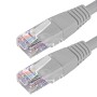 Cat6 Patch Cables RJ45 UTP High Grade PVC Flush Booted Grey
