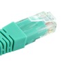 Cat6 Short 15cm LSZH Patch Cables for 1U Patching 24Pk Green