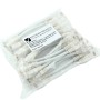 Short White 15cm Cat6 LSZH Patch Cables for 1U Patching 24Pk