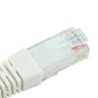 Short White 15cm Cat6 LSZH Patch Cables for 1U Patching 24Pk