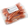 Short Orange 15cm Cat6 LSZH Patch Cables for 1U Patching 24Pk