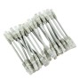 24 Pack of 20cm (8-inch) in Grey - Cat6 High Grade 250MHz 24AWG LSZH Patch Lead for 2U Patching