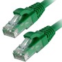 Cat6 Patch Cables RJ45 UTP Premium LSZH Snagless Booted Green