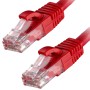 Cat6 Patch Cables RJ45 UTP Premium LSZH Snagless Booted Red