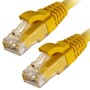 Cat6 Patch Cables RJ45 UTP Premium LSZH Snagless Booted Yellow