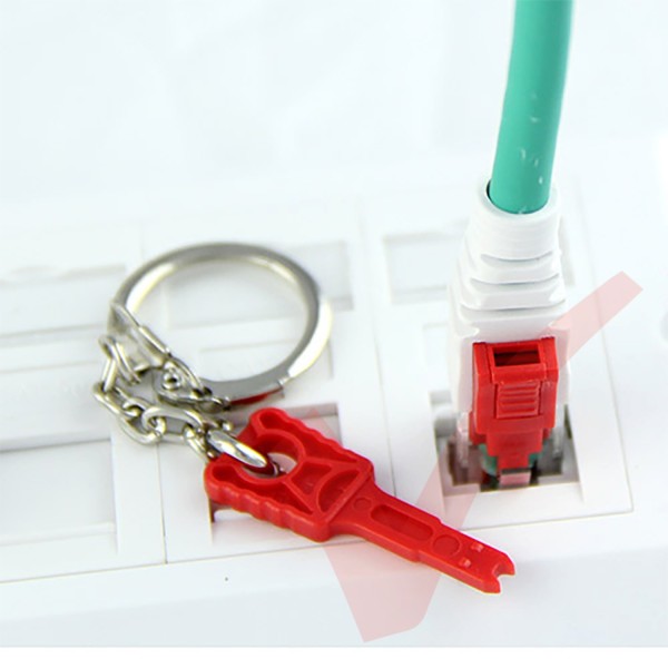 Cat6 RJ45 Lockable UTP LSZH Patch Cables Green