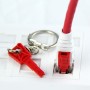 Cat6 RJ45 Lockable UTP LSZH Patch Cables Red