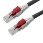 Cat6 Patch Cables RJ45 UTP Lockable LSZH Black