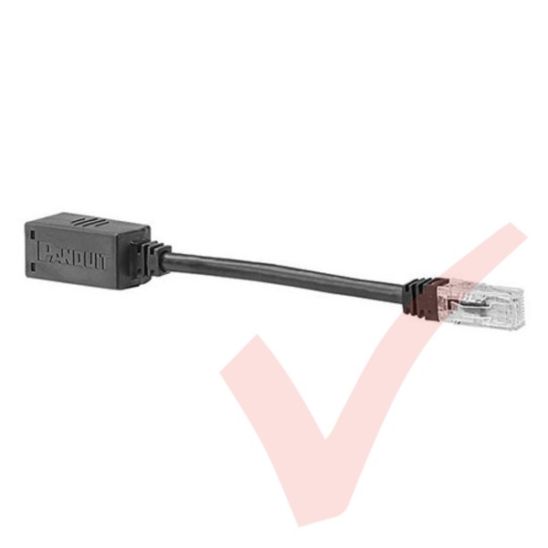 Panduit RJ45 Cat6A Break-Away Adaptor - BKA6ASD8INBL