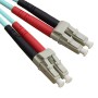 LC to LC Fibre Patch Cables OM3 Multimode Duplex Aqua Blue