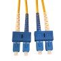 SC to SC Fibre Patch Cables OS2 Singlemode Yellow