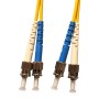 ST to ST Fibre Patch Cables OS2 Singlemode Yellow