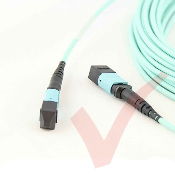 OM4 MTP Type B 12 Core MPO Fibre Trunk Cassette Cable