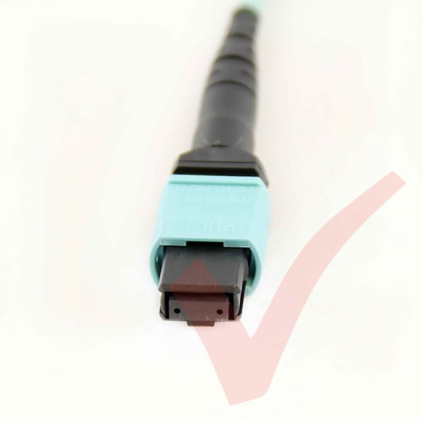 OM4 MPO to 4x LC Fibre Breakout Assembly