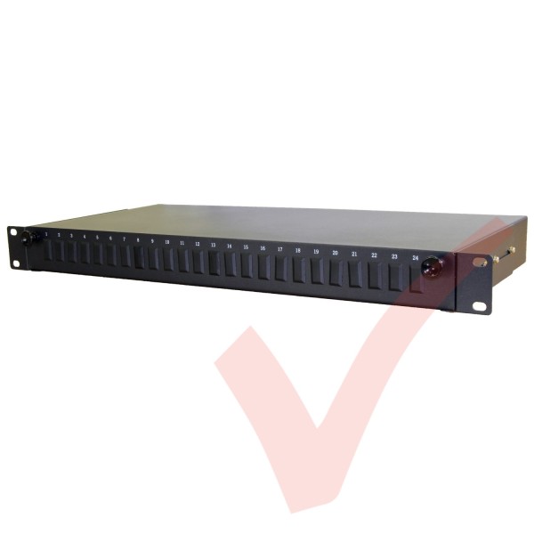 LC Duplex Fibre Unloaded Sliding Patch Panel