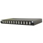 SC Multimode Fibre Sliding Patch Panel With 12 Duplex Adaptors