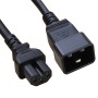 C15 to C20 High Grade 10A Power Cables Black