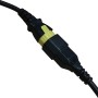 10 Pack - IEC C13  Power Cord Contact Retention Sleeve for (connect to C14 Inlet) Yellow