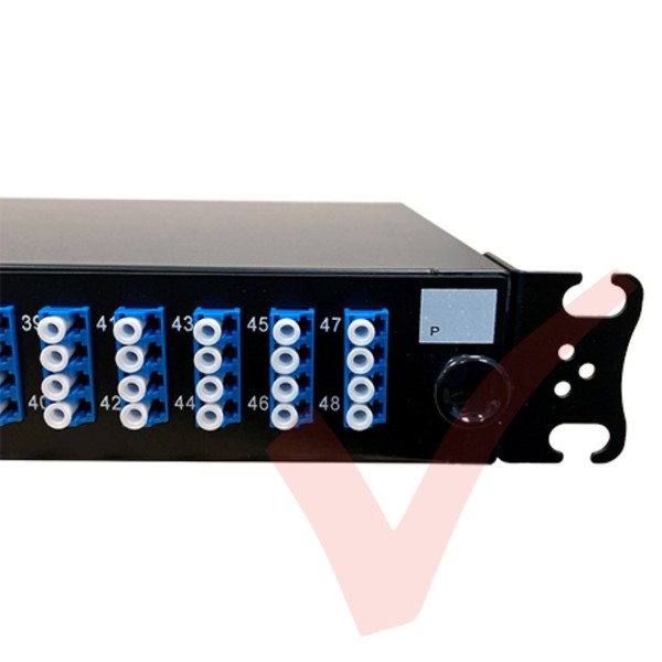 LC 1U 48 Port Fibre Patch Panel Singlemode Duplex - Patchsave Solutions