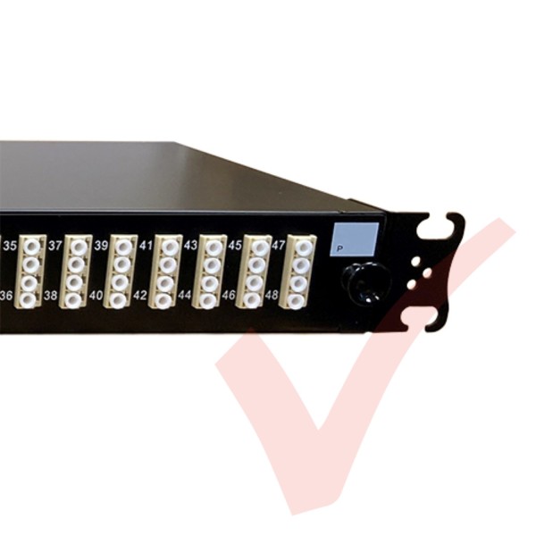 LC 1U 48 Port Fibre Patch Panel Multimode Duplex - Patchsave Solutions