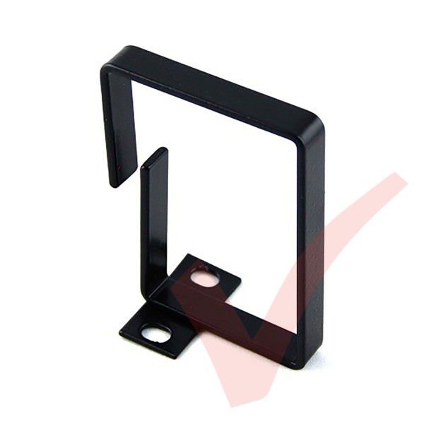 Black 100mm x 75mm Bolt-on Cable Management Ring
