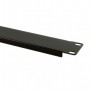 Black 1U Blanking Panel 19" Metal