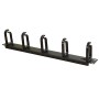 1U Management Bar with 5x Removable Plastic Rings 