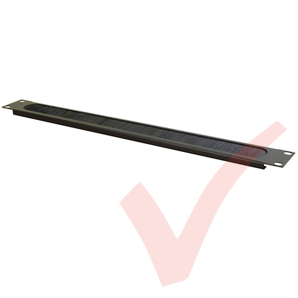 1U Letterbox Style Brush Strip Panel - Patchsave Solutions